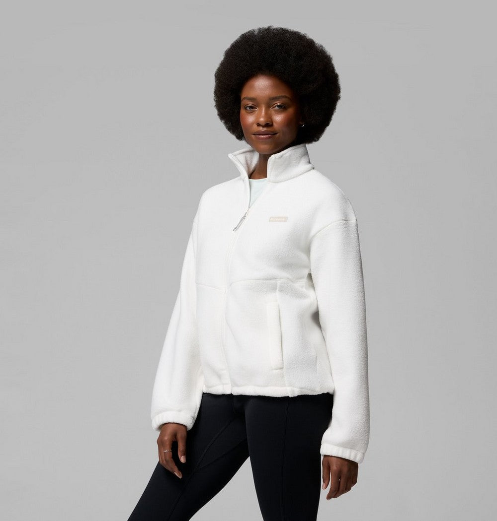 Women's Full-Zip Fleece Jacket - Tobacco