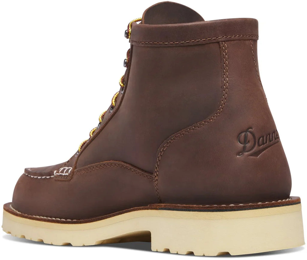 Men's 6-Inch Steel Toe Work Boot - Brown