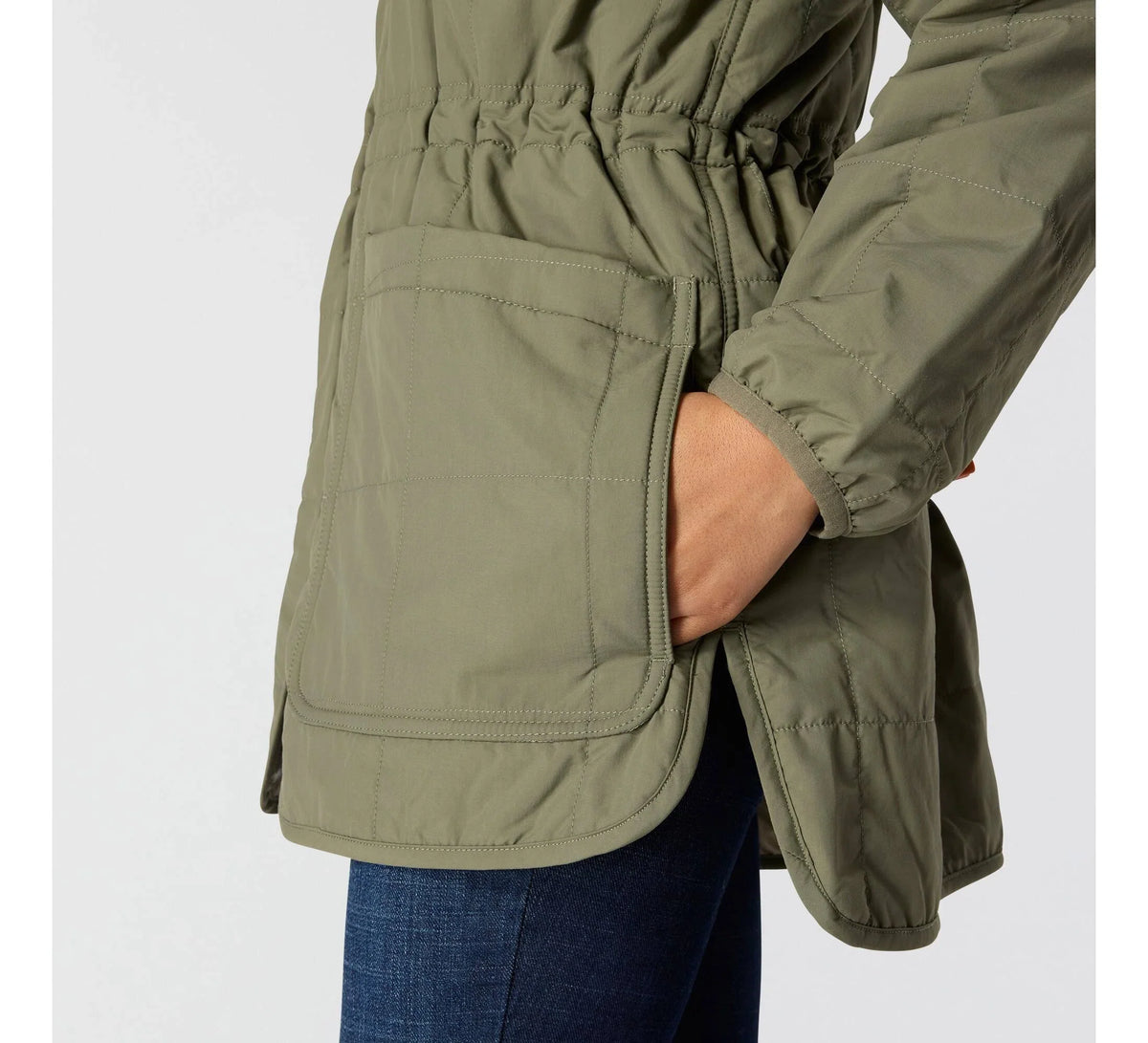 Women's Insulated Hooded Coat - Black