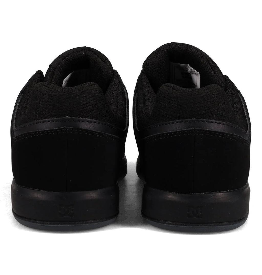 Men's Leather Cupsole Sneakers - Black