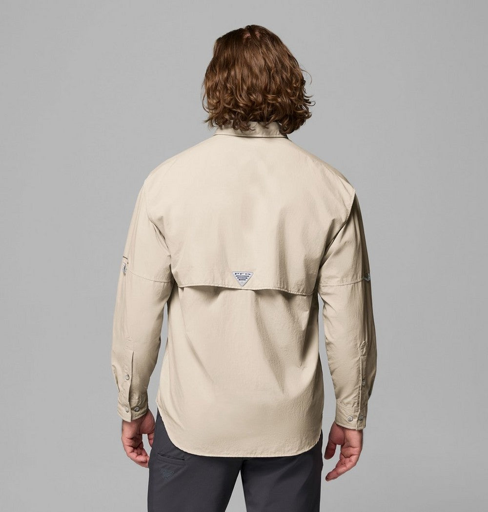 Men's Vented Long-Sleeve Fishing Shirt - Blue