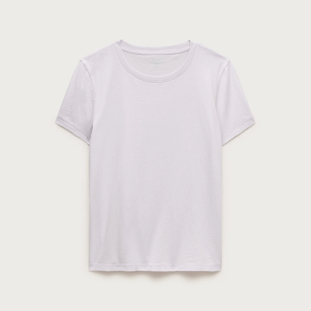 Women's Cotton Crewneck T-Shirt - Lavender