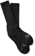 Midweight Merino Duty Crew Socks - Black