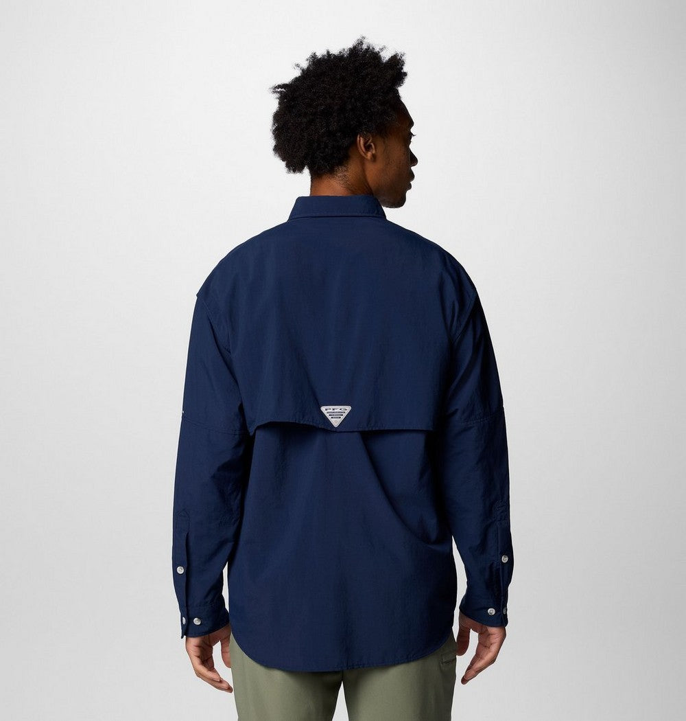 Men's Tall Long-Sleeve Vented Fishing Shirt - Gray