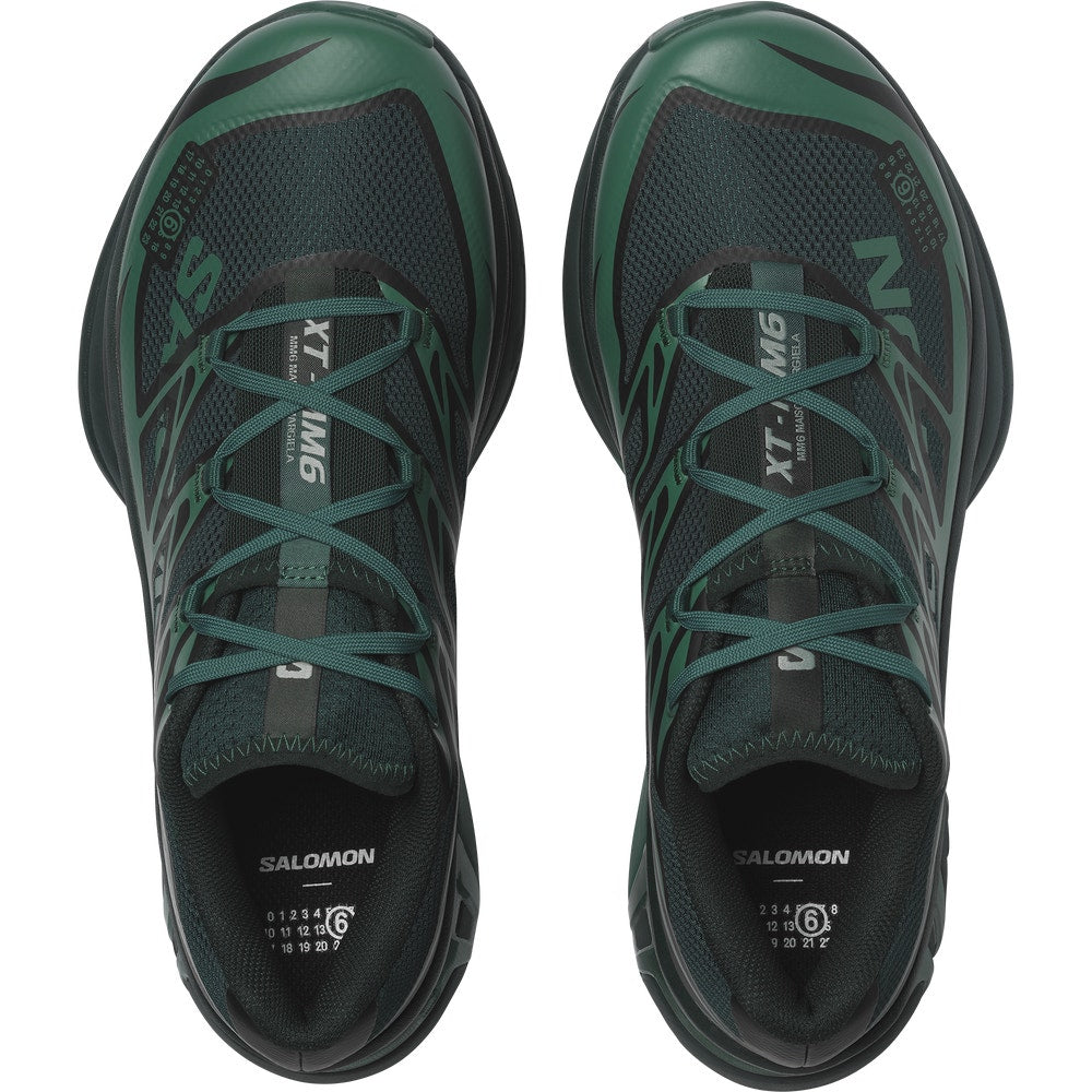 Layered Textile Sneaker - Green