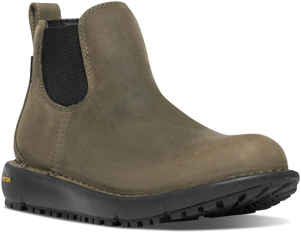Women's Waterproof Nubuck Chelsea Boots - Brown