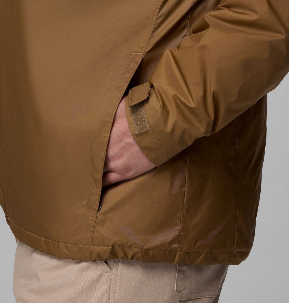 Men's Big Water-Resistant Sherpa-Lined Jacket