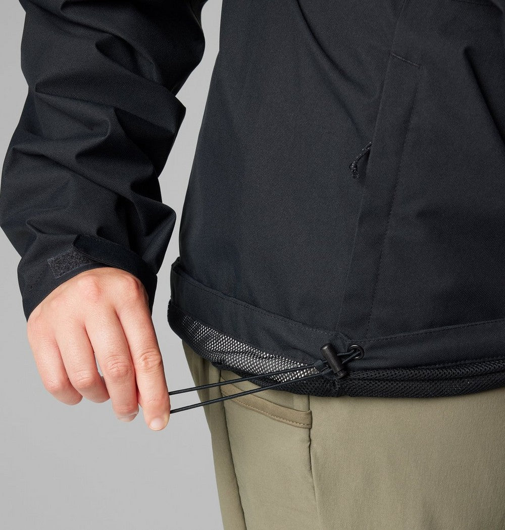 Women's Plus Size Waterproof Rain Jacket - Navy