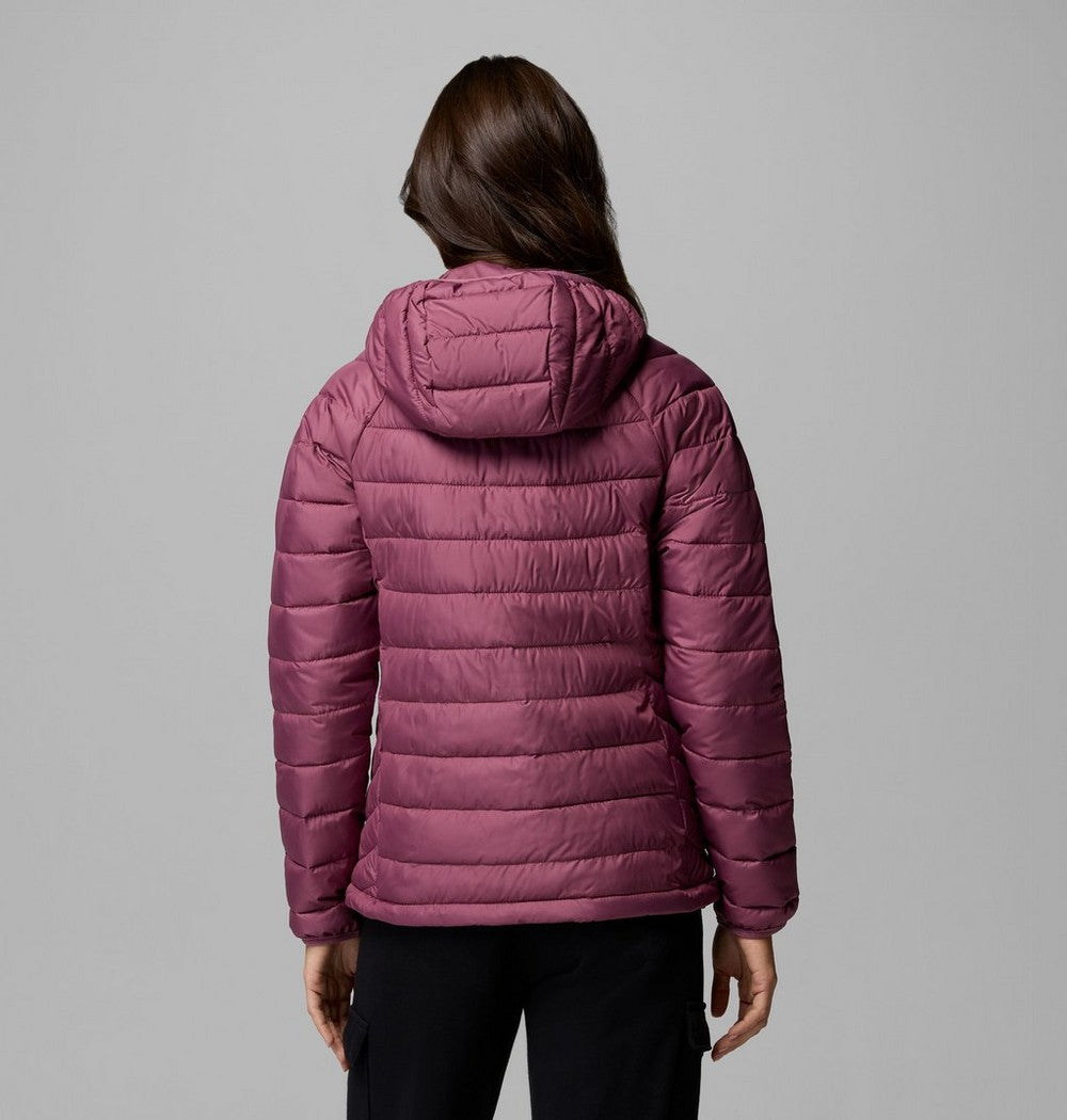 Women's Hooded Puffer Jacket - Navy