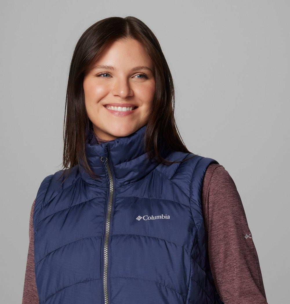 Women's Long Insulated Vest - Sage