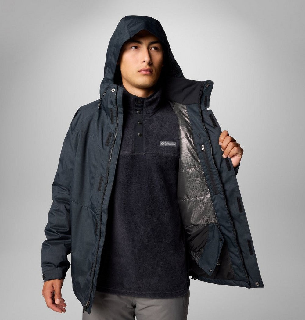 Men's Insulated Ski Jacket - Dark Blue