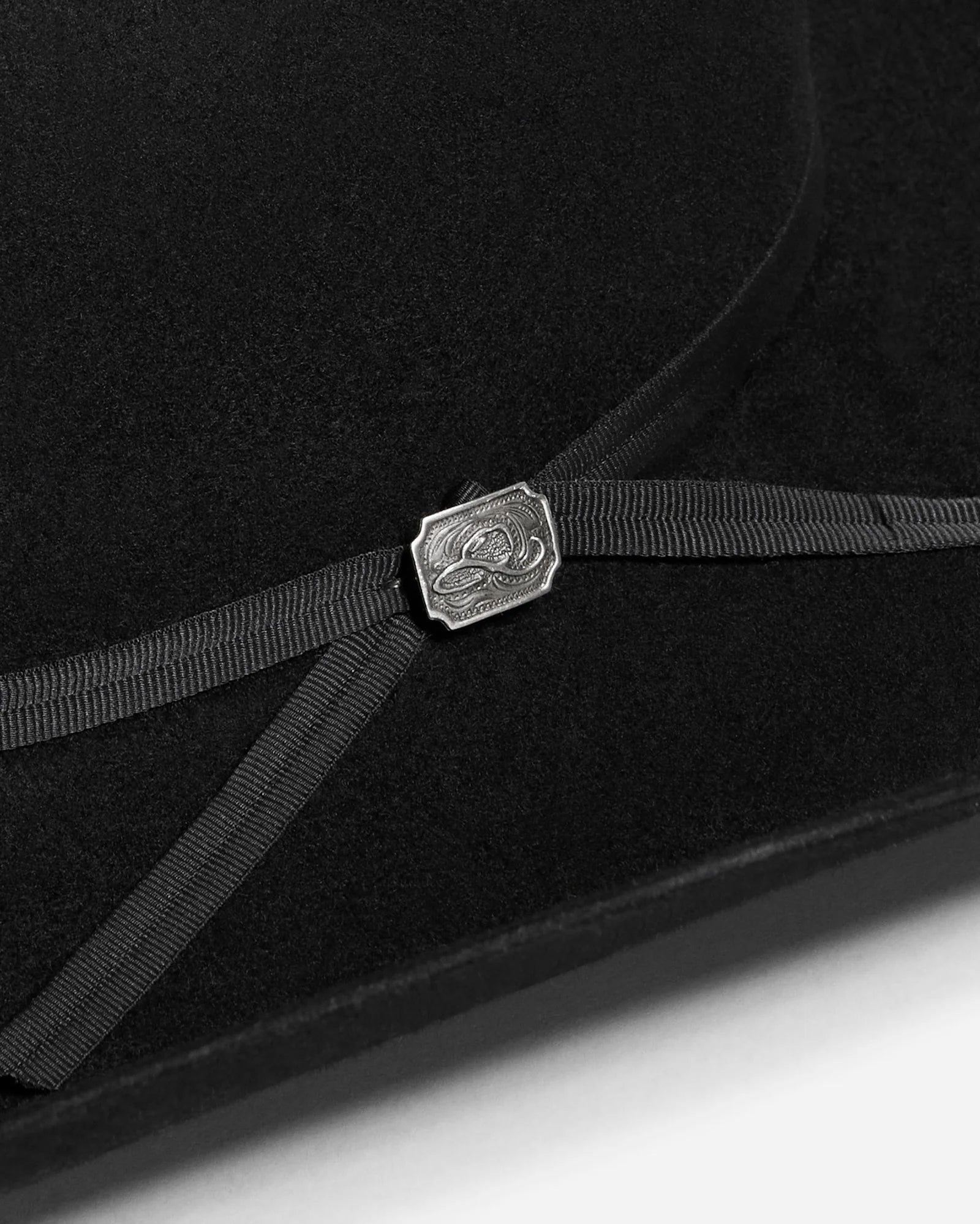Ryan's Cattleman Crown Black Cowboy Hat