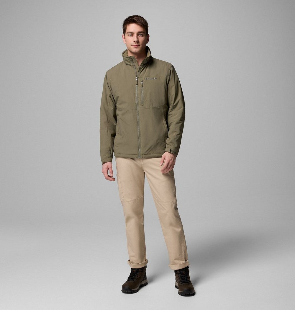 Men's Lightweight Insulated Jacket - Gray