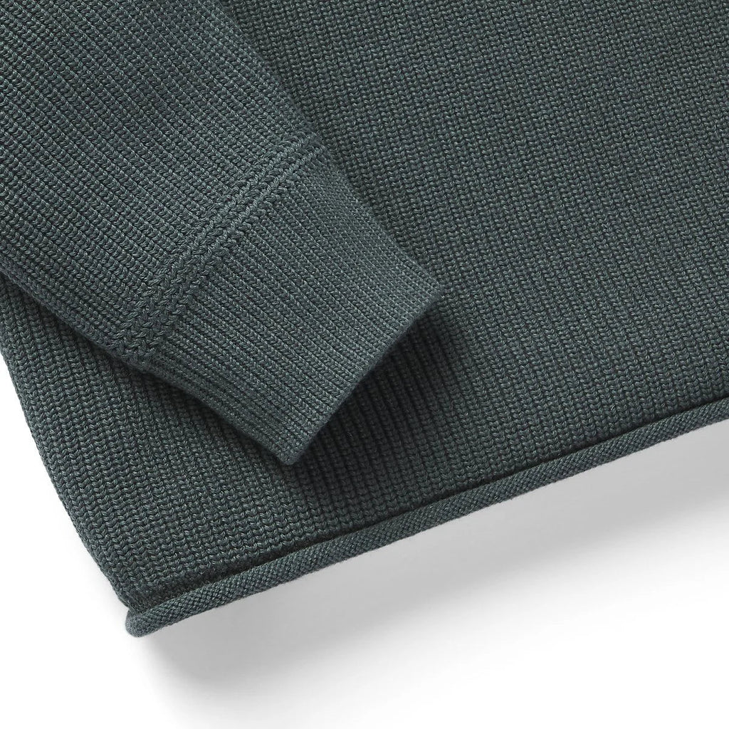 Women's Water-Resistant Wool Cotton Sweater - Gray