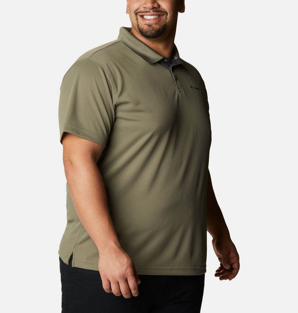 Men's Big UPF 30 Performance Polo - Navy