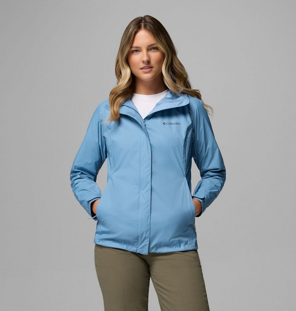 Women's Packable Rain Jacket - Fig