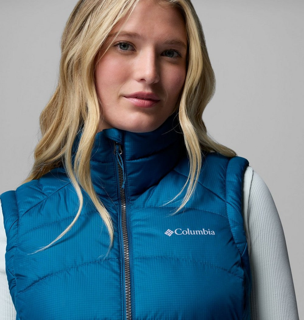 Women's Long Insulated Vest - Sage