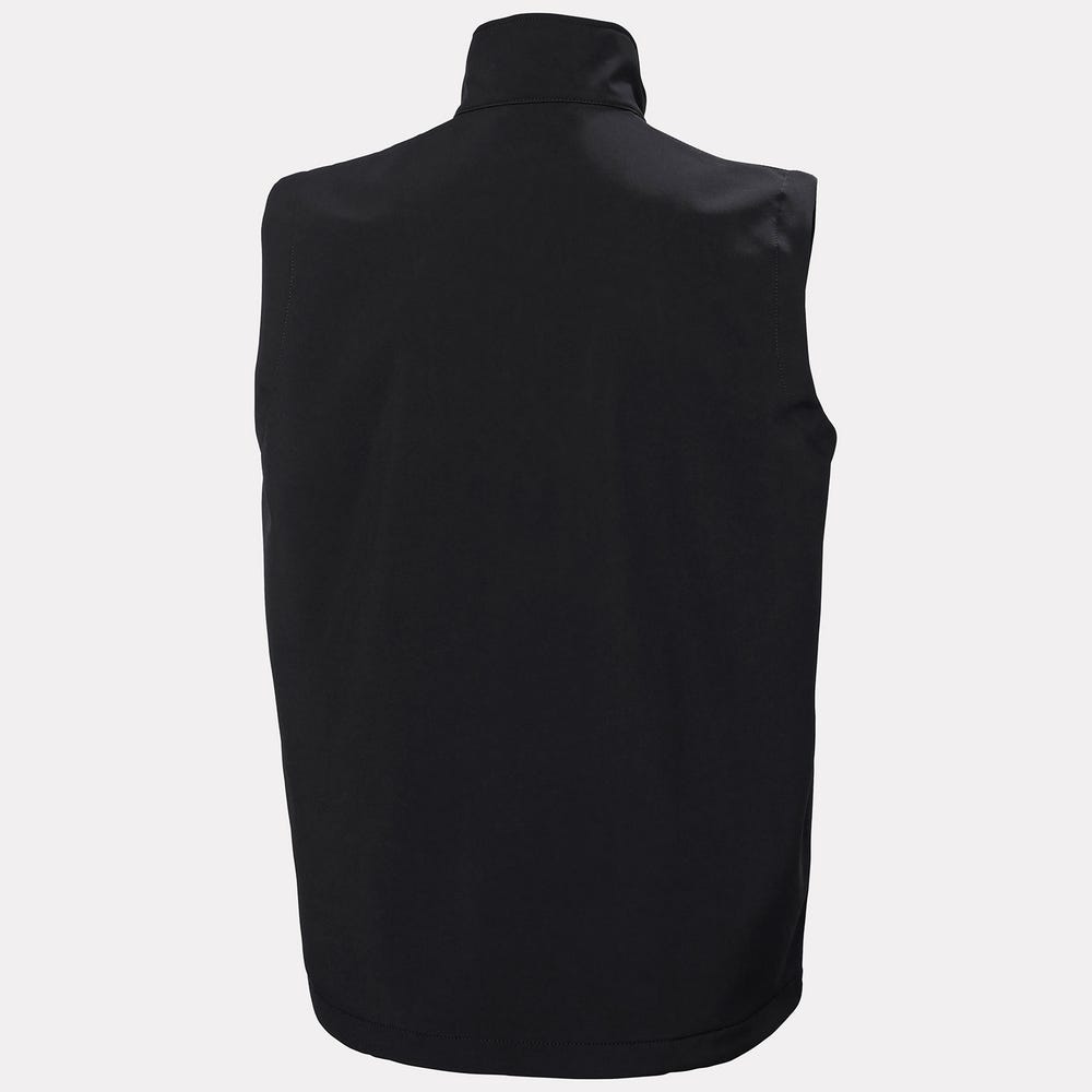 Men's Water-Resistant Softshell Work Vest