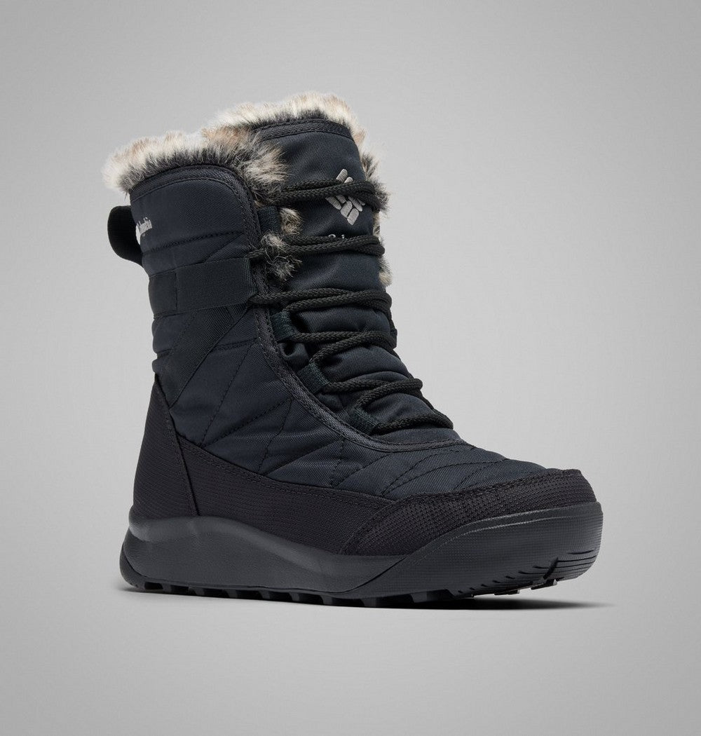 Women's Insulated Winter Ankle Boot - Gray Purple