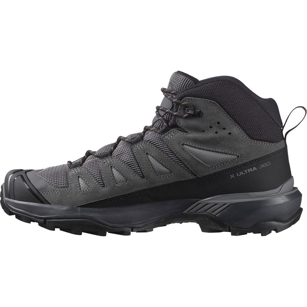 Men's Waterproof Leather Mid Hiking Boots - Tan