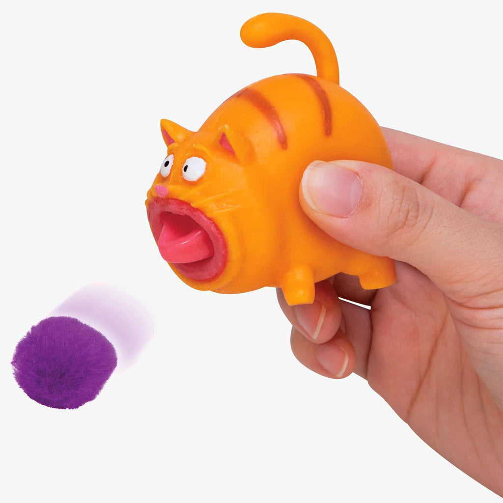 Pom Pom Launching Cat Toy