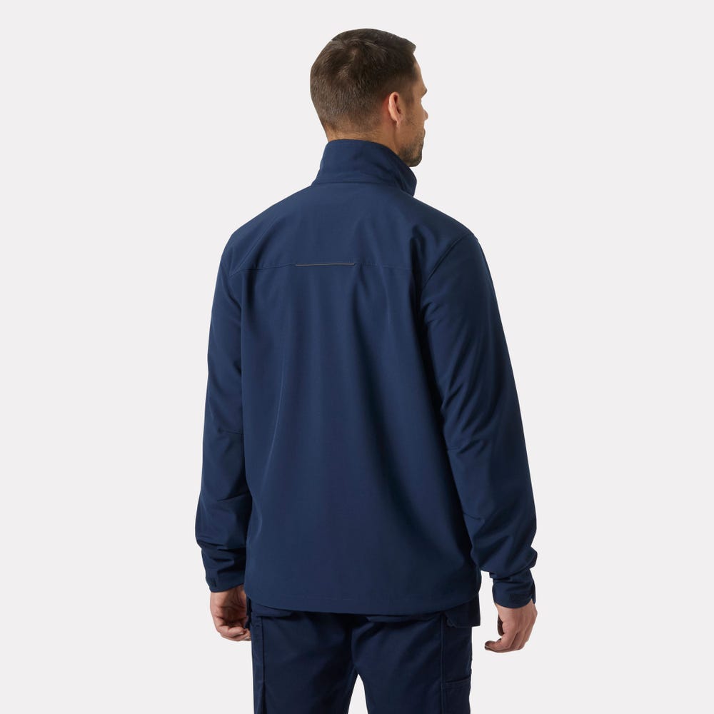 Three-Layer Softshell Work Jacket - Navy