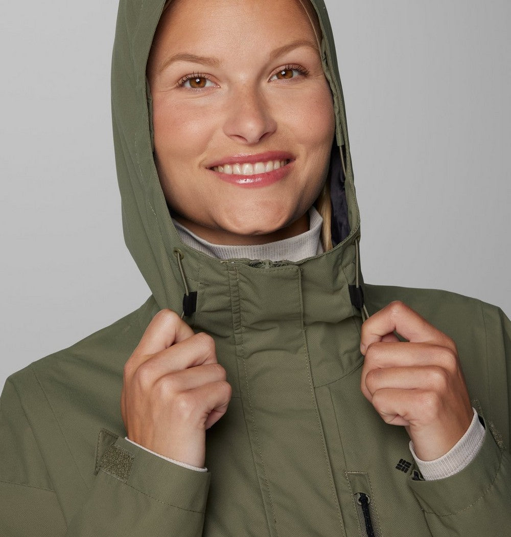 Women's Waterproof Rain Jacket - Coral
