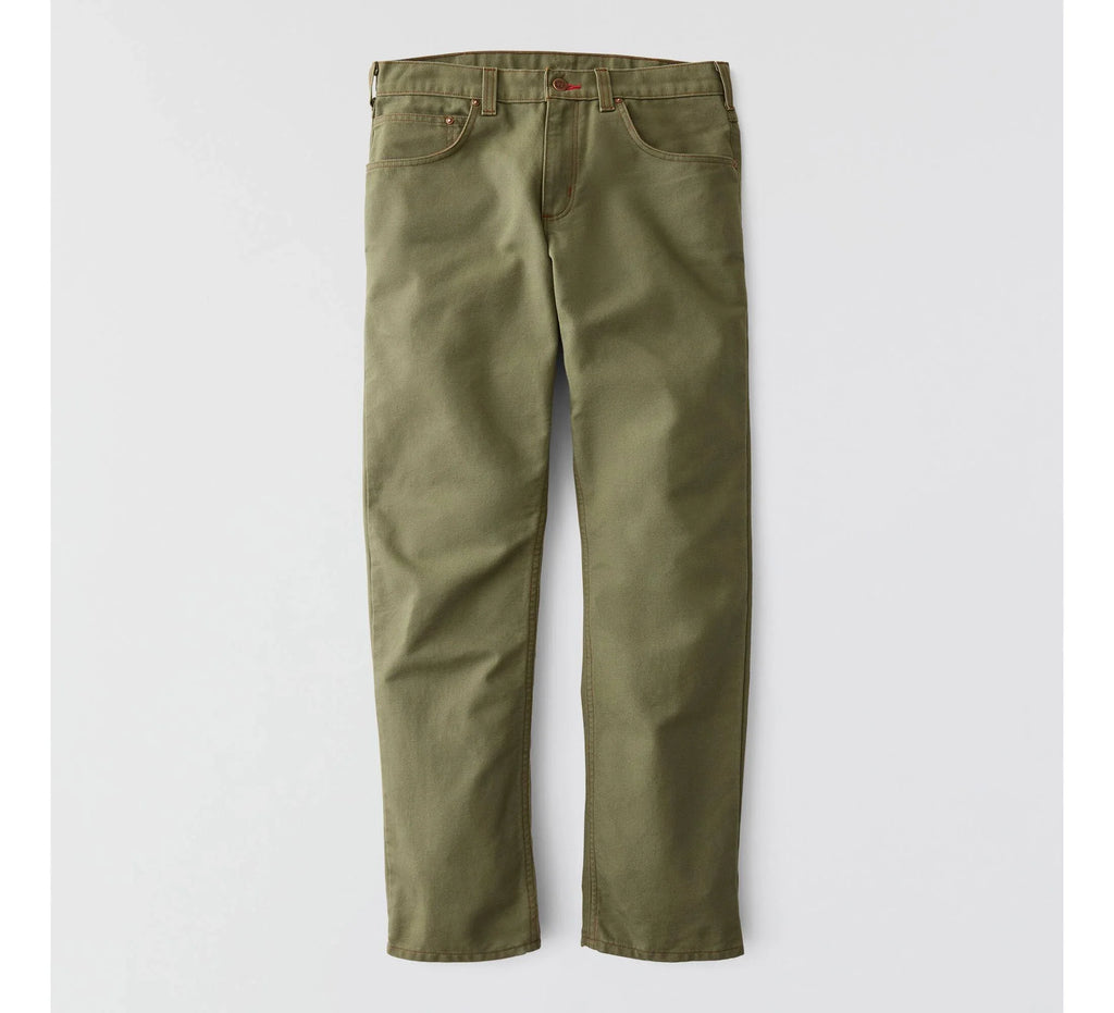 Men's Relaxed Straight Work Pants - Green