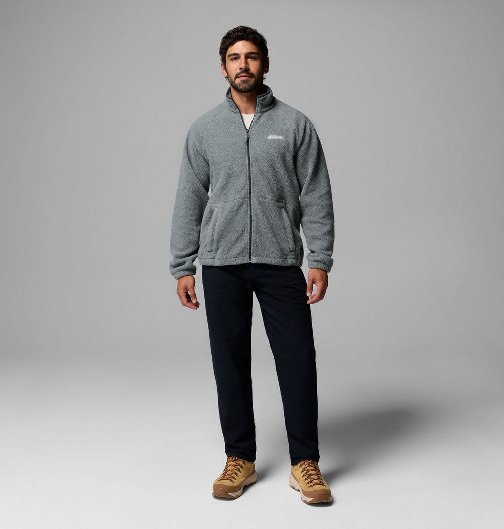 Men's Full-Zip Fleece Jacket - Sage