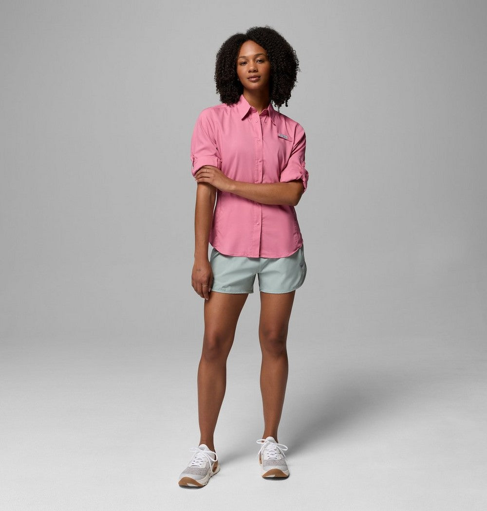 Women's Long Sleeve Fishing Shirt - Stone
