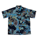 Pua Nui (Black) Hawaiian Shirts