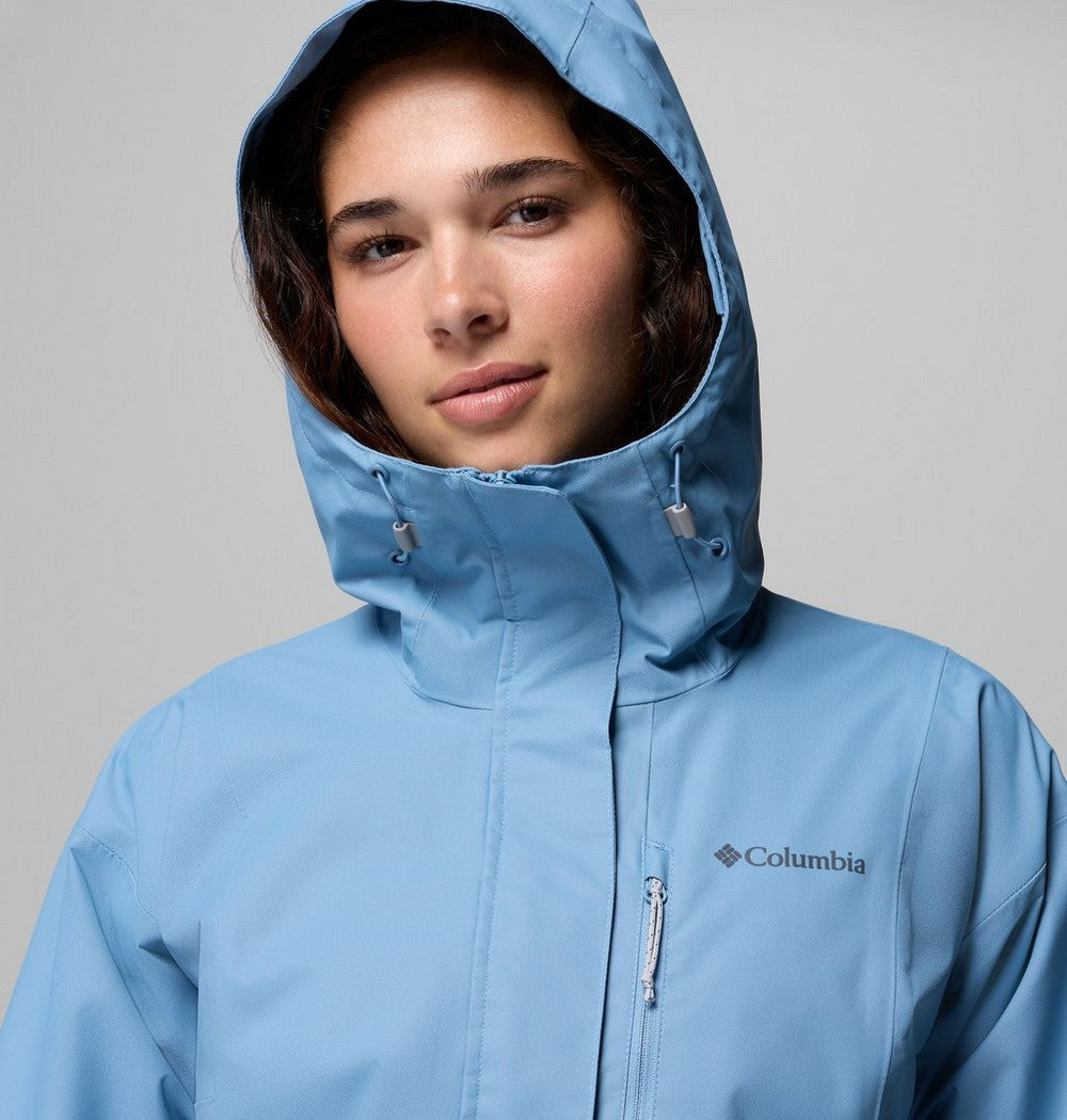 Women's Waterproof Rain Jacket - Coral
