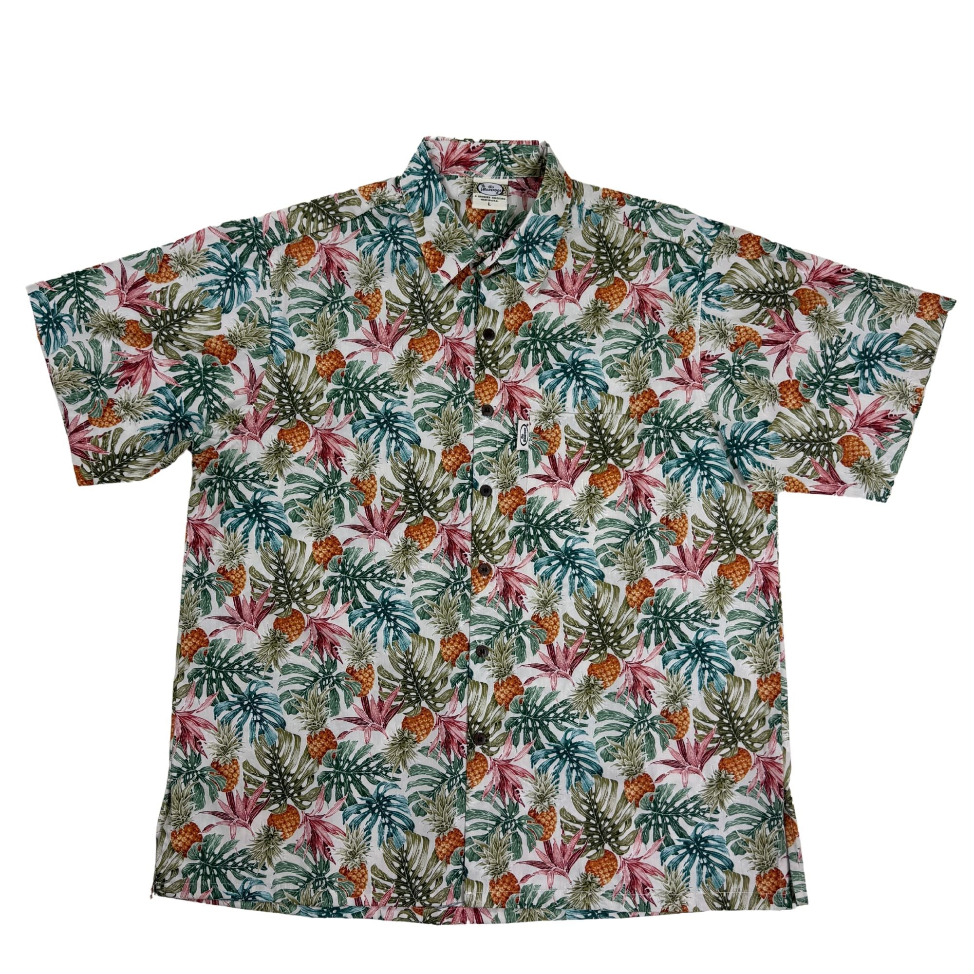 Pineapple Party (Sand) Hawaiian Shirts
