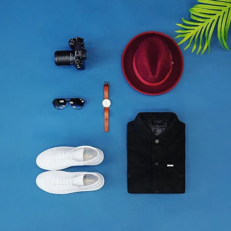 Trilby Fedora - Burgundy