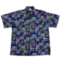 Petro Blocks (Navy) Hawaiian Shirts
