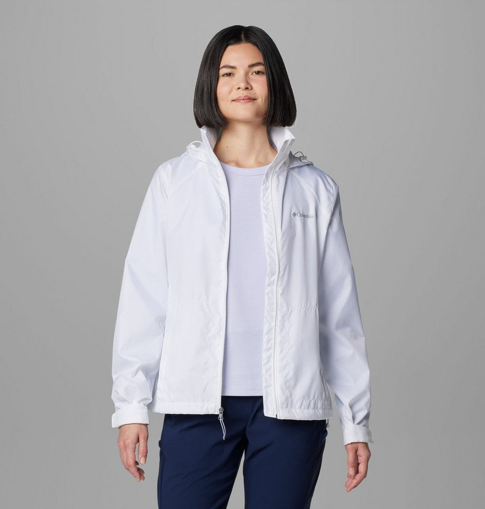 Women's Packable Water-Repellent Jacket - Blue