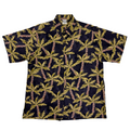 Water Palms (Black) Hawaiian Shirts