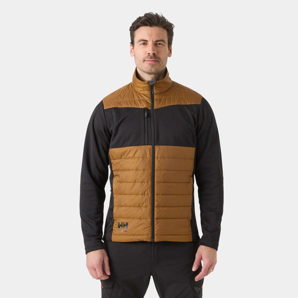Hybrid Insulated Work Jacket - Navy