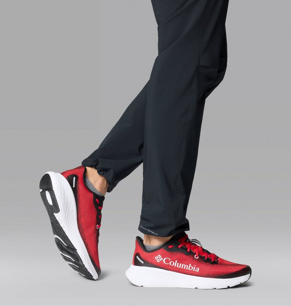 Men's Wide Trail Running Shoe - Red