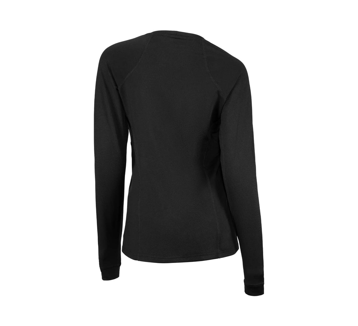 Women's Heavyweight Stretch Thermal Crew Top - Black