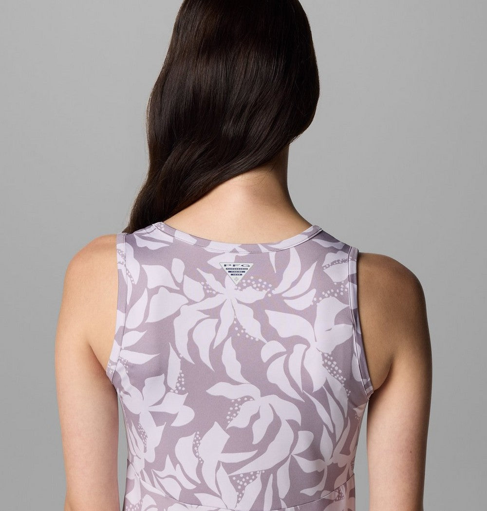Women's UPF 50 Tank Dress - Gray Print