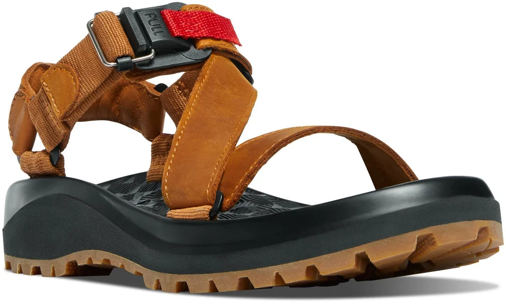 Women's Leather Sandals - Roasted Pecan