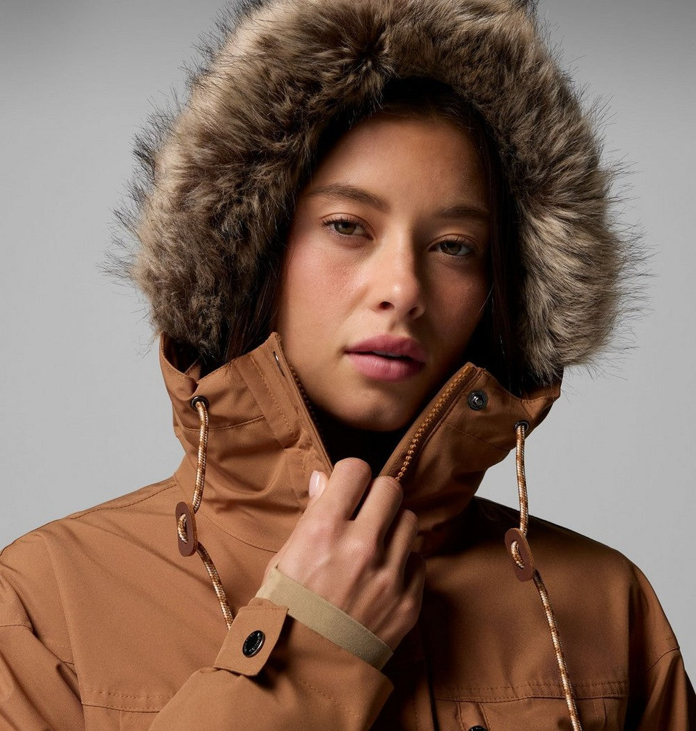 Women's 3-In-1 Hooded Jacket - Camel