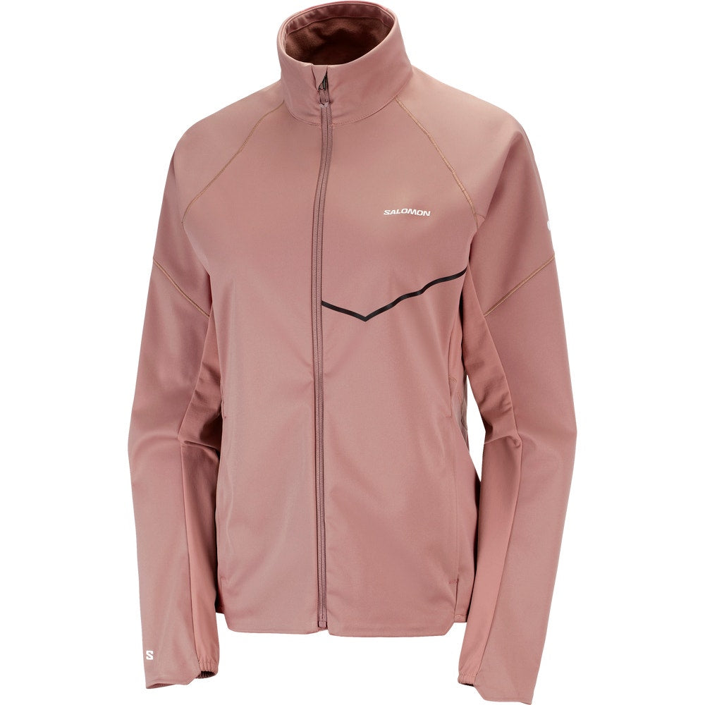 Women's Running Softshell Jacket - Tan