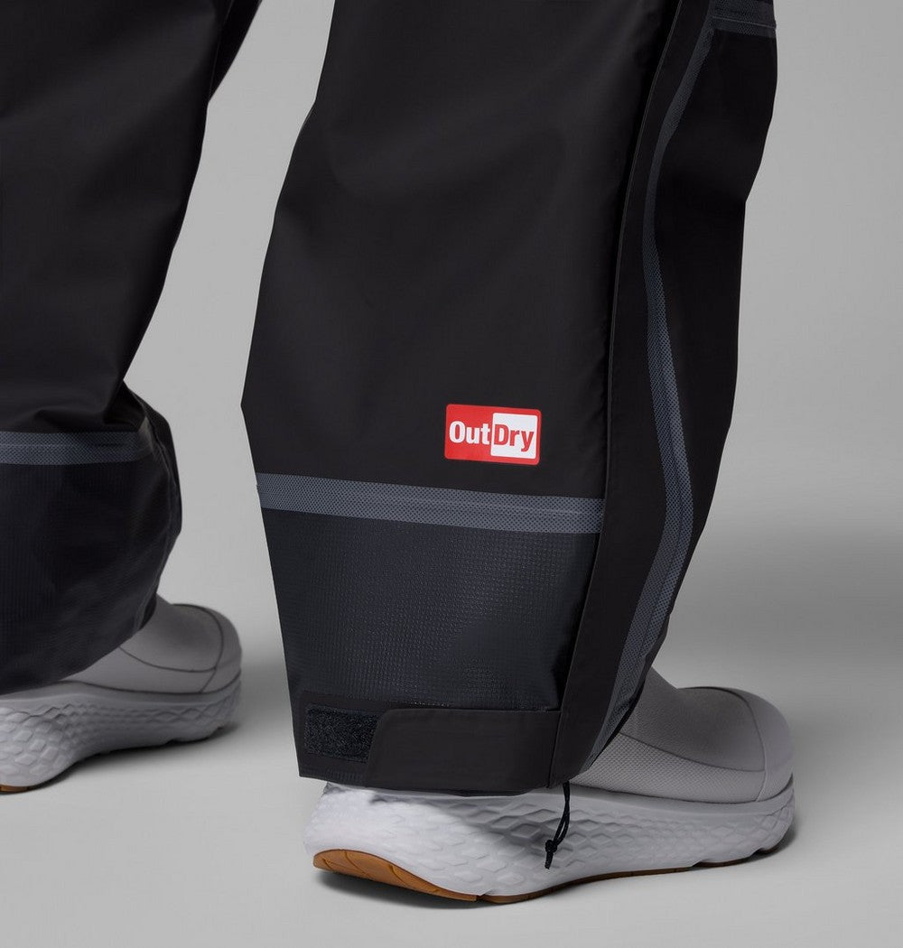Men's Waterproof Fishing Bib - Black