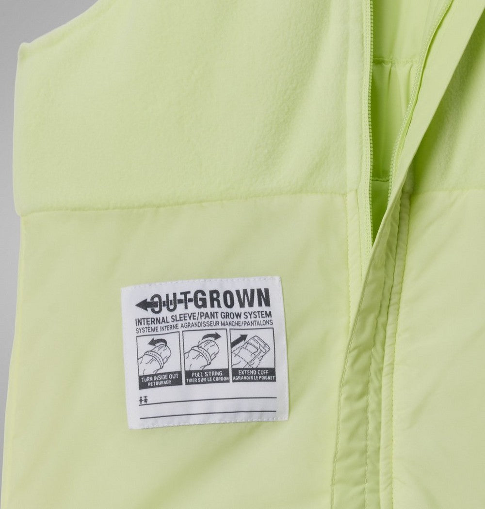 Kids' Insulated Snow Bib Pants - Yellow