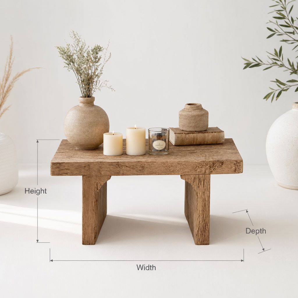 Modern Nightstand Rattan Side End Table With Storage