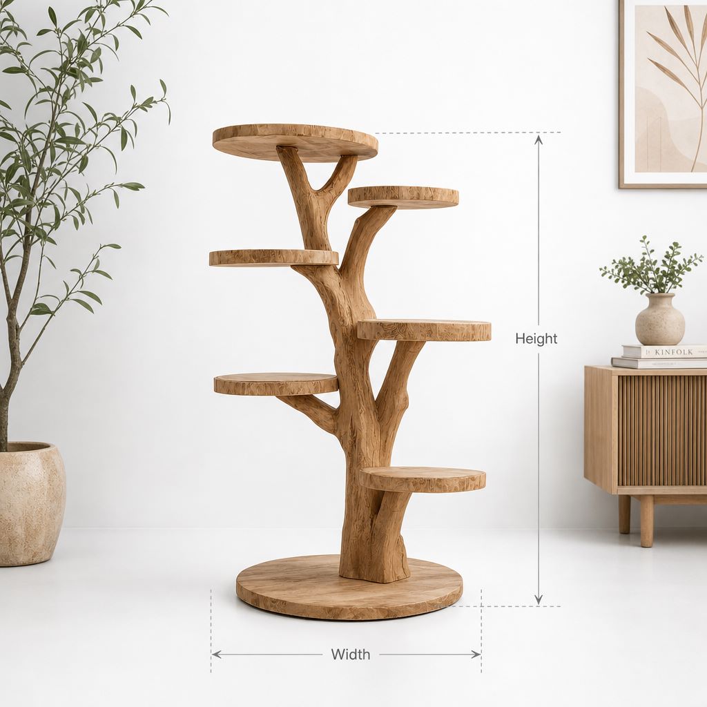Modern Solid Wood Climbing Tower & Unique Living Room Cat Furniture