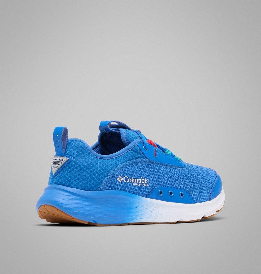 Men's Fishing Deck Shoe - Blue Red