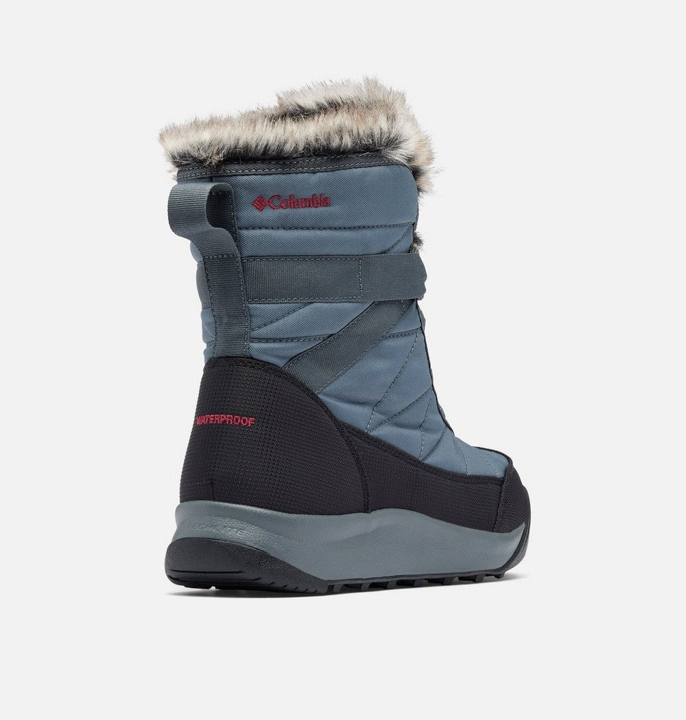 Women's Insulated Winter Ankle Boot - Gray Purple